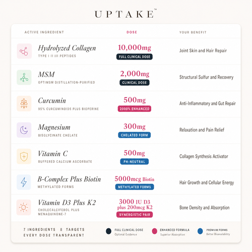Uptake - The drink mix built for absorption.